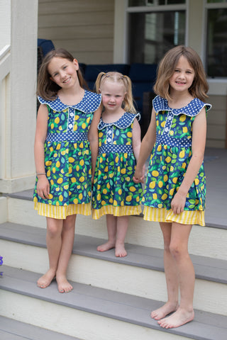 Lemons Dress-Dress-Wellington Design Co - TwoCan-Stella Violet Boutique in Arvada, Colorado