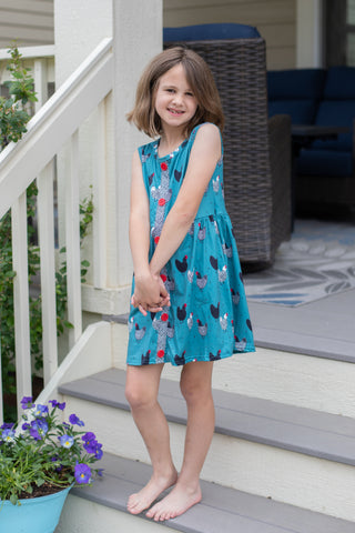 Chicken Coop Dress-Dress-Wellington Design Co - TwoCan-Stella Violet Boutique in Arvada, Colorado