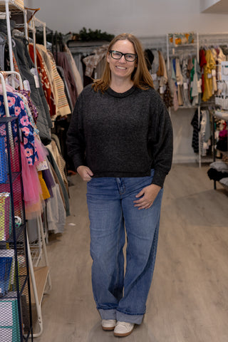 Everyday Easy Dolman Sweater-Shirts & Tops-Zenana-Stella Violet Boutique in Arvada, Colorado