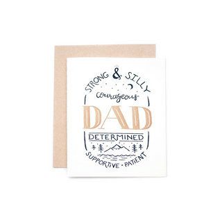 Father's Day Strong and Silly Card-Greeting Card-Lake Erie Design Co.-Stella Violet Boutique in Arvada, Colorado