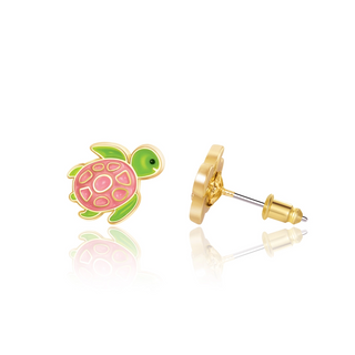 Turtle-y Awesome Stud Earrings-Earrings-Girl Nation-Stella Violet Boutique in Arvada, Colorado