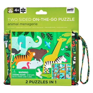 Two Sided On-The-Go Puzzle-Puzzle-Chronicle Books-Stella Violet Boutique in Arvada, Colorado