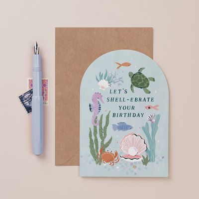 Under the Sea Birthday Card-Greeting Card-Sister Paper Co.-Stella Violet Boutique in Arvada, Colorado