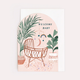 Welcome Baby Card-Greeting Card-Sister Paper Co.-Stella Violet Boutique in Arvada, Colorado