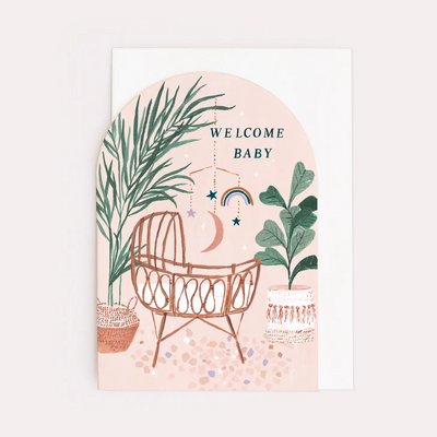 Welcome Baby Card-Greeting Card-Sister Paper Co.-Stella Violet Boutique in Arvada, Colorado