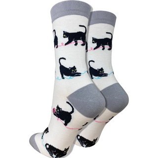 Women's Socks - Black Cat-Socks-Imagery Socks-Stella Violet Boutique in Arvada, Colorado