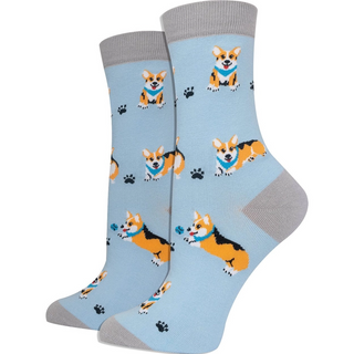 Women's Socks - Corgi-Socks-Imagery Socks-Stella Violet Boutique in Arvada, Colorado