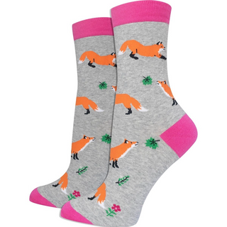 Women's Socks - Fox-Socks-Imagery Socks-Stella Violet Boutique in Arvada, Colorado