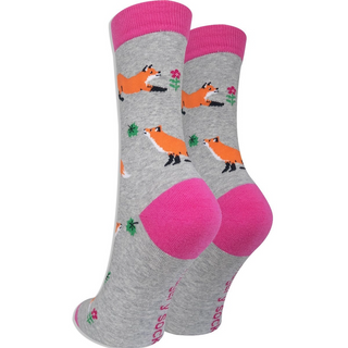 Women's Socks - Fox-Socks-Imagery Socks-Stella Violet Boutique in Arvada, Colorado