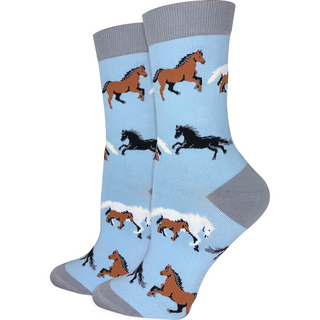 Women's Socks - Horses-Socks-Imagery Socks-Stella Violet Boutique in Arvada, Colorado