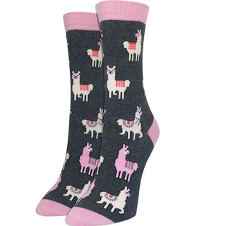 Women's Socks - Llama-Socks-Imagery Socks-Stella Violet Boutique in Arvada, Colorado