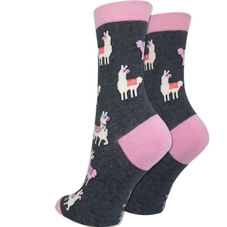 Women's Socks - Llama-Socks-Imagery Socks-Stella Violet Boutique in Arvada, Colorado