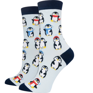 Women's Socks - Penguin-Socks-Imagery Socks-Stella Violet Boutique in Arvada, Colorado