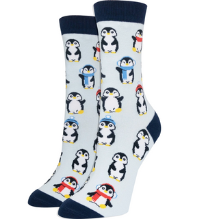 Women's Socks - Penguin-Socks-Imagery Socks-Stella Violet Boutique in Arvada, Colorado