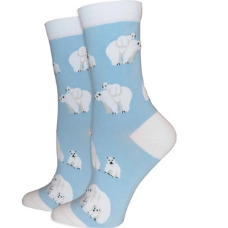 Women's Socks - Polar Bear-Socks-Imagery Socks-Stella Violet Boutique in Arvada, Colorado