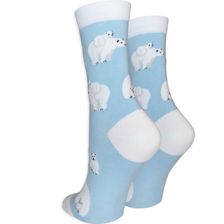 Women's Socks - Polar Bear-Socks-Imagery Socks-Stella Violet Boutique in Arvada, Colorado