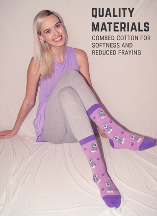 Women's Socks - Schnauzer-Socks-Imagery Socks-Stella Violet Boutique in Arvada, Colorado