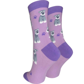 Women's Socks - Schnauzer-Socks-Imagery Socks-Stella Violet Boutique in Arvada, Colorado