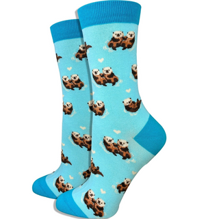 Women's Socks - Otters-Socks-Imagery Socks-Stella Violet Boutique in Arvada, Colorado