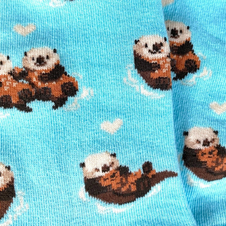 Women's Socks - Otters-Socks-Imagery Socks-Stella Violet Boutique in Arvada, Colorado