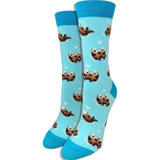 Women's Socks - Otters-Socks-Imagery Socks-Stella Violet Boutique in Arvada, Colorado