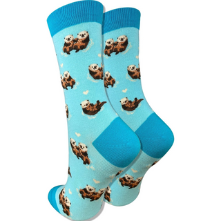 Women's Socks - Otters-Socks-Imagery Socks-Stella Violet Boutique in Arvada, Colorado