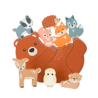 Woodland Animal Balancing Game-Toys-Orange Tree Toys-Stella Violet Boutique in Arvada, Colorado