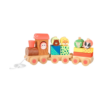 Woodland Animal Puzzle Train-Toys-Orange Tree Toys-Stella Violet Boutique in Arvada, Colorado