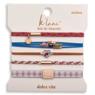 Dolce Vita Hair Tie Bracelets-Jewelry-k'lani-Stella Violet Boutique in Arvada, Colorado