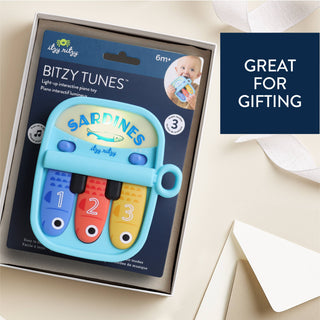 Bitzy Tunes™ Sardines - Light-up Interactive Piano Toy-Toys-Itzy Ritzy-Stella Violet Boutique in Arvada, Colorado
