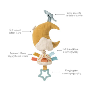 Bitzy Notes Musical Pull-Down Toy Cloud/Sun-Sensory Toy-Itzy Ritzy-Stella Violet Boutique in Arvada, Colorado