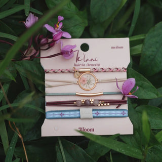 Bloom Hair Tie Bracelets-Jewelry-k'lani-Stella Violet Boutique in Arvada, Colorado
