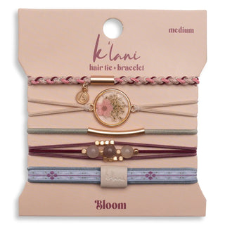 Bloom Hair Tie Bracelets-Jewelry-k'lani-Stella Violet Boutique in Arvada, Colorado