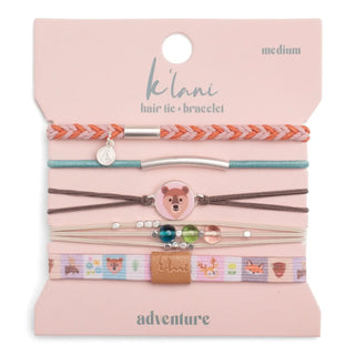 Adventure Animal Theme Hair Tie Bracelets-Jewelry-k'lani-Stella Violet Boutique in Arvada, Colorado