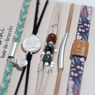 Flourish Hair Tie Bracelets-Jewelry-k'lani-Stella Violet Boutique in Arvada, Colorado