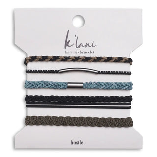 Hustle Hair Tie Bracelets-Jewelry-k'lani-Stella Violet Boutique in Arvada, Colorado