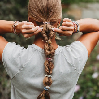 Bloom Hair Tie Bracelets-Jewelry-k'lani-Stella Violet Boutique in Arvada, Colorado