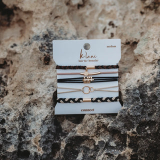 Connect Hair Tie Bracelets-Jewelry-k'lani-Stella Violet Boutique in Arvada, Colorado