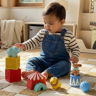 *NEW* Itzy Blocks™ - Circus-Sensory Toy-Itzy Ritzy-Stella Violet Boutique in Arvada, Colorado