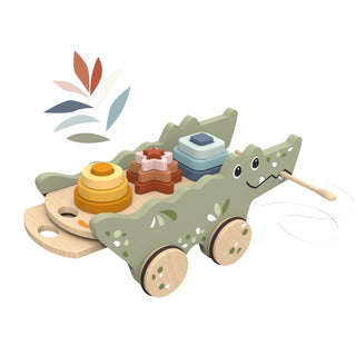 Croco Xylo & Activity Pull Along-Toys-Speedy Monkey-Stella Violet Boutique in Arvada, Colorado