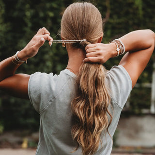 Glimmer Hair Tie Bracelets-Jewelry-k'lani-Stella Violet Boutique in Arvada, Colorado