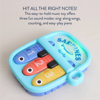 Bitzy Tunes™ Sardines - Light-up Interactive Piano Toy-Toys-Itzy Ritzy-Stella Violet Boutique in Arvada, Colorado