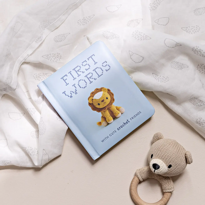 First Words with Cute Crochet Friends Book-Book-Paige Tate & Co-Stella Violet Boutique in Arvada, Colorado