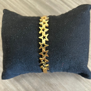 Stars Hinged Cuff-Stella Violet-Stella Violet Boutique in Arvada, Colorado