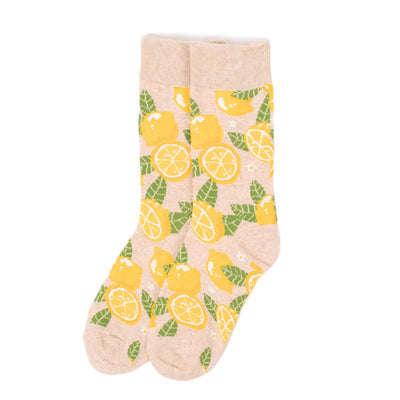 Women's Lemon Tree Socks-Socks-Selini NY-Stella Violet Boutique in Arvada, Colorado