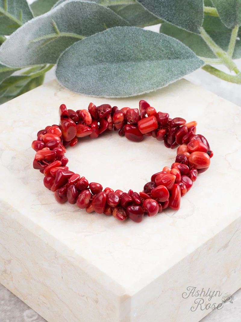 Rock Steady Natural Stone Stretch Bracelet-Southern Grace-Stella Violet Boutique in Arvada, Colorado