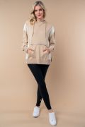 Long Sleeve Knit Hoodie-Shirts & Tops-White Birch-Stella Violet Boutique in Arvada, Colorado