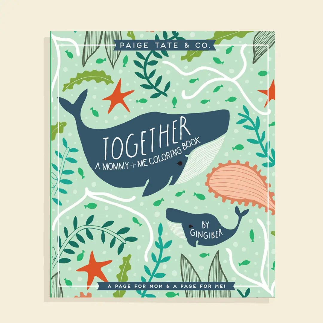 Together: A Mommy & Me Coloring Book-Book-Paige Tate & Co-Stella Violet Boutique in Arvada, Colorado