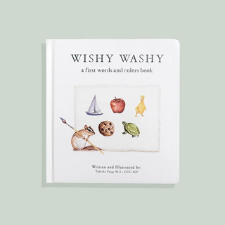 Wishy Washy: A Board Book of First Words and Colors-Book-Paige Tate & Co-Stella Violet Boutique in Arvada, Colorado