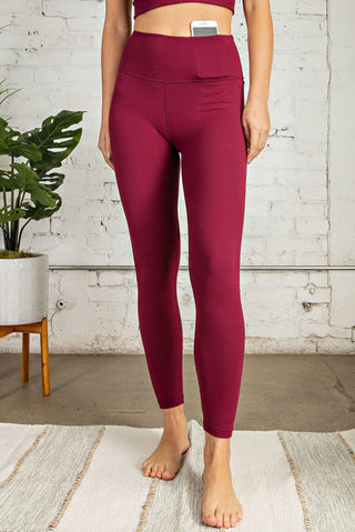 Butter Soft Full Length Basic Leggings-Pants-Rae Mode-Stella Violet Boutique in Arvada, Colorado